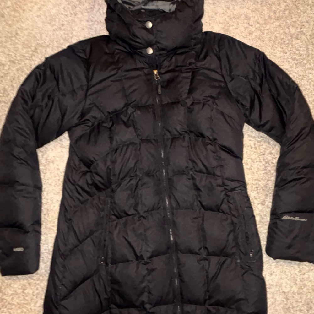 Eddie Bauer Women's black DownPuffer Jacket
